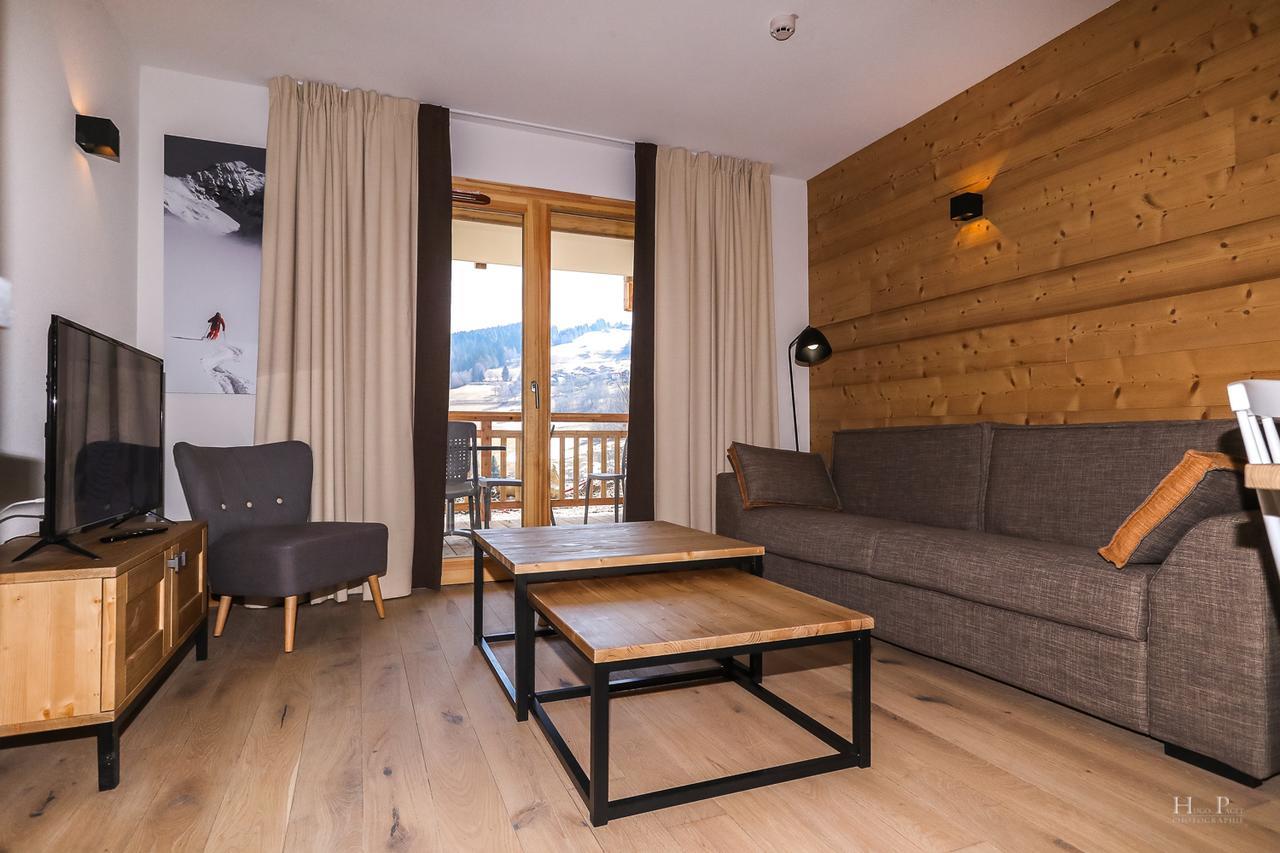 Terresens - Les Fermes Du Mont-Blanc Aparthotel Combloux Bagian luar foto
