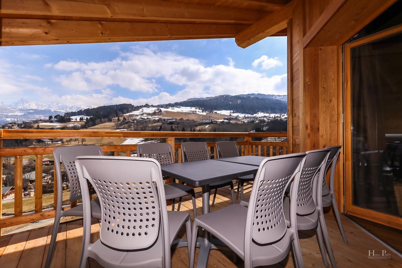 Terresens - Les Fermes Du Mont-Blanc Aparthotel Combloux Bagian luar foto