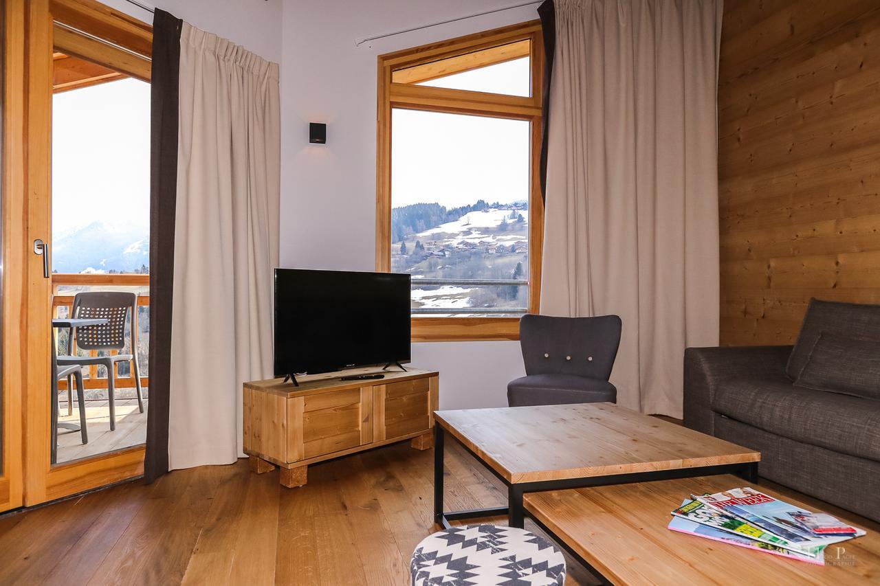 Terresens - Les Fermes Du Mont-Blanc Aparthotel Combloux Bagian luar foto