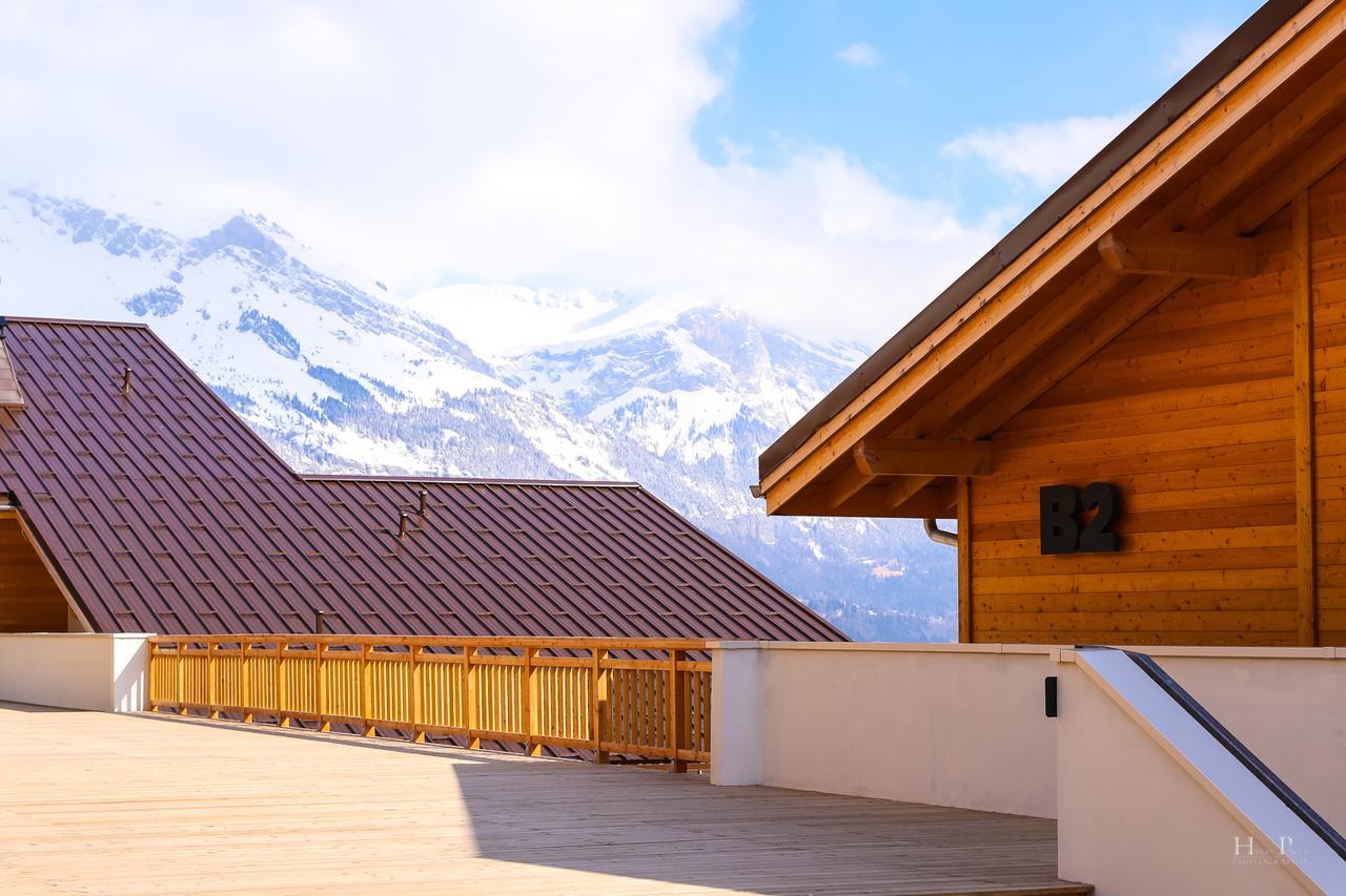 Terresens - Les Fermes Du Mont-Blanc Aparthotel Combloux Bagian luar foto
