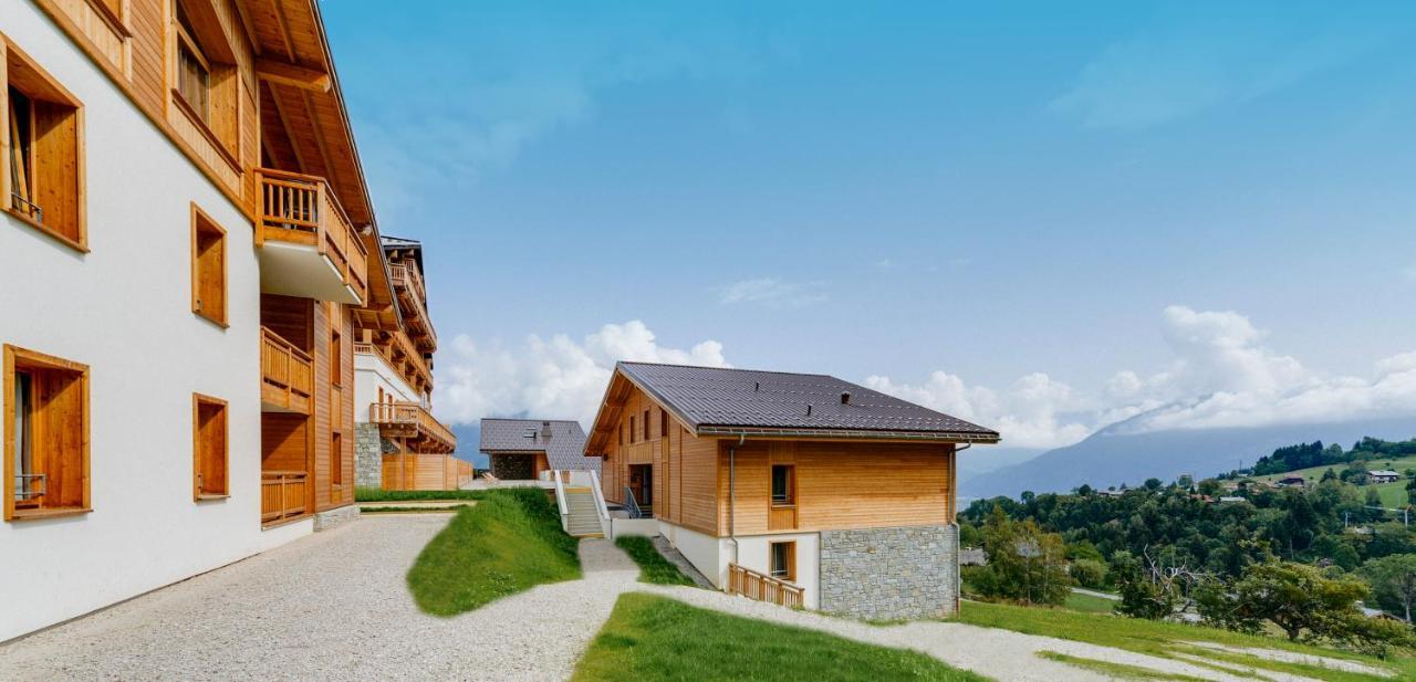 Terresens - Les Fermes Du Mont-Blanc Aparthotel Combloux Bagian luar foto