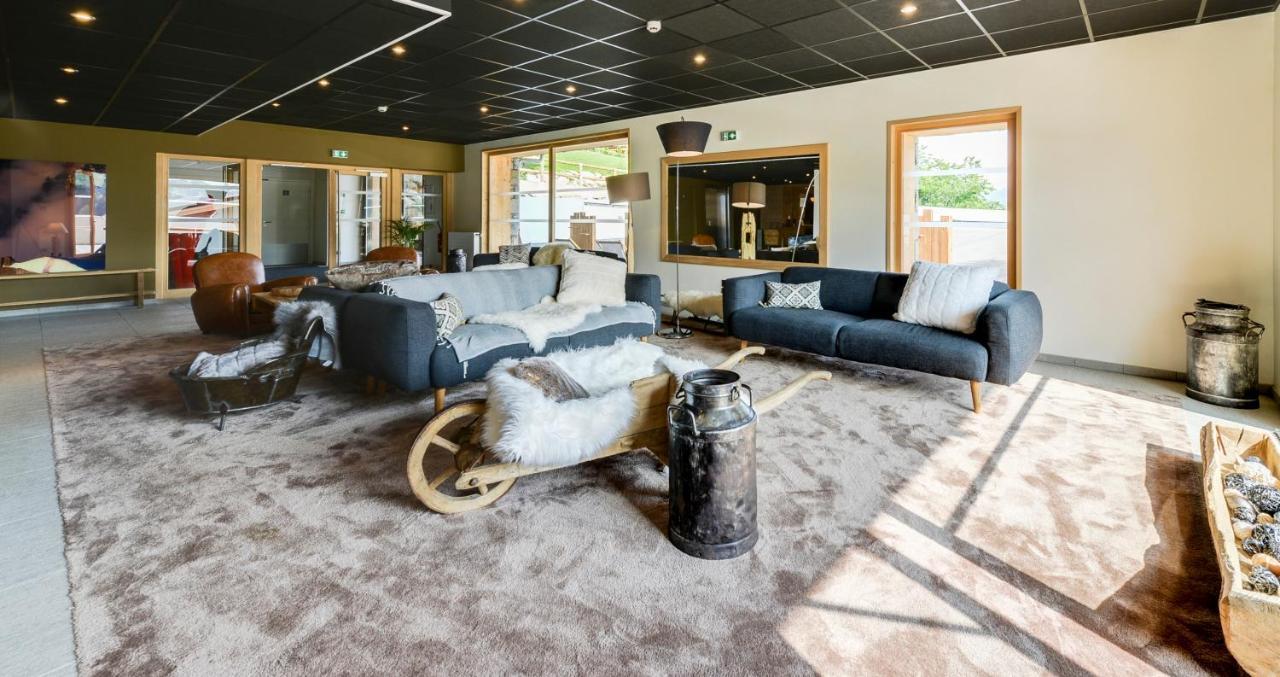 Terresens - Les Fermes Du Mont-Blanc Aparthotel Combloux Bagian luar foto
