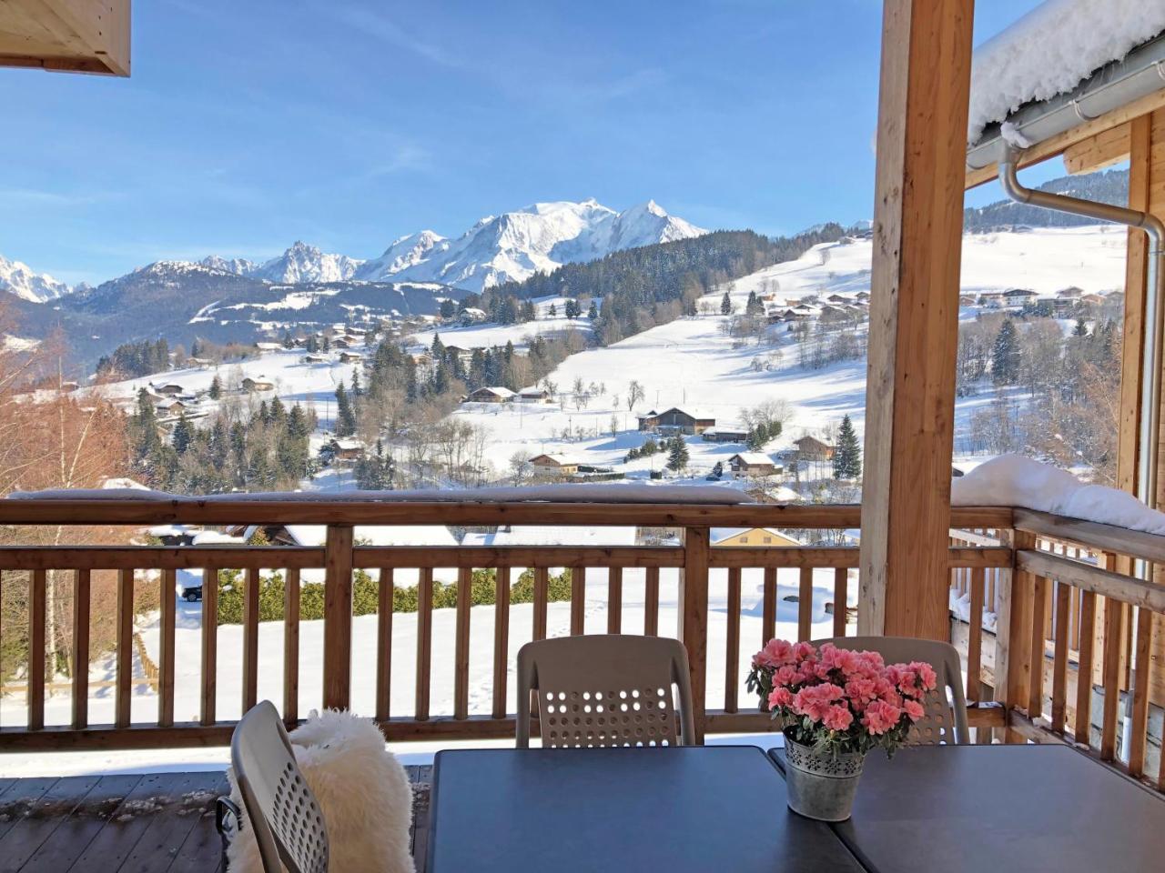 Terresens - Les Fermes Du Mont-Blanc Aparthotel Combloux Bagian luar foto